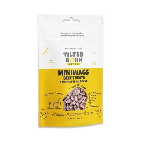 1cs 10/3.53oz Tilted Barn Miniwags Beef - Treats